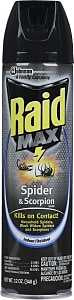 Raid Max 71889 Spider and Scorpion Killer, 12 oz, Aerosol Can