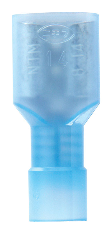 Jandorf Commercial Female Disconnect Nylon 16-14 AWG Blue 5 pk