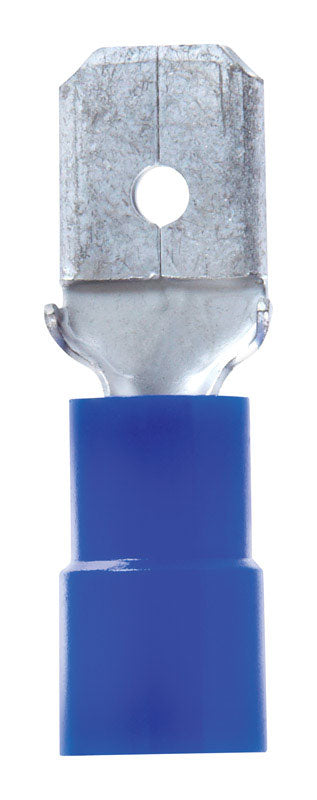 Jandorf Industrial Male Disconnect Vinyl 16-14 AWG Blue 5 pk