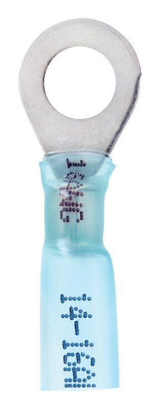 Jandorf Commercial Terminal Ring Copper 16-14 AWG 1/4 in. Green 2 pk