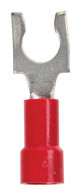 Jandorf Commercial Terminal Spade Vinyl 22-18 AWG No. 10 Red 5 pk