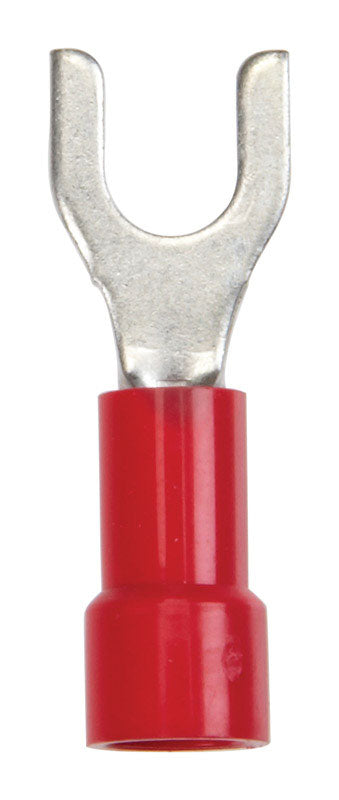Jandorf Commercial Terminal Spade Vinyl 22-18 AWG No. 8 Red 5 pk