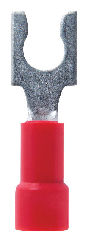Jandorf Commercial Terminal Spade Vinyl 22-18 AWG No. 8 Red 5 pk