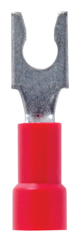 Jandorf Commercial Terminal Spade Vinyl 22-18 AWG No. 6 Red 5 pk