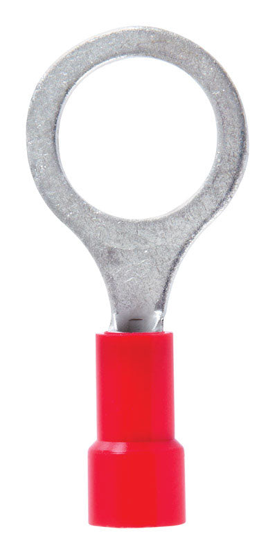 Jandorf Commercial Terminal Ring Vinyl 22-18 AWG 3/8 in. Red 5 pk