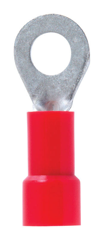 Jandorf Commercial Terminal Ring Vinyl 22-18 AWG No. 8 Red 5 pk