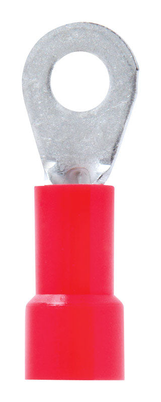 Jandorf Commercial Terminal Ring Vinyl 22-18 AWG No. 6 Red 5 pk