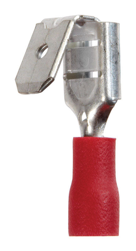 Jandorf Commercial Terminal Disconnect Vinyl 22-18 AWG Red 5 pk