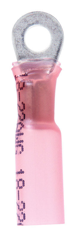 Jandorf Commercial Terminal Ring Copper 22-18 AWG No. 6 Red 2 pk