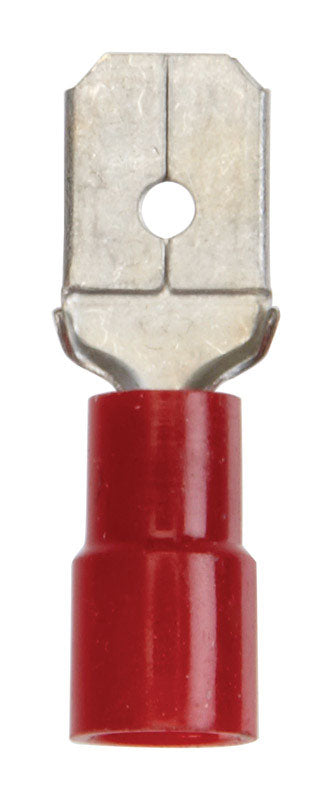 Jandorf Commercial Male Disconnect Vinyl 22-18 AWG Red 5 pk