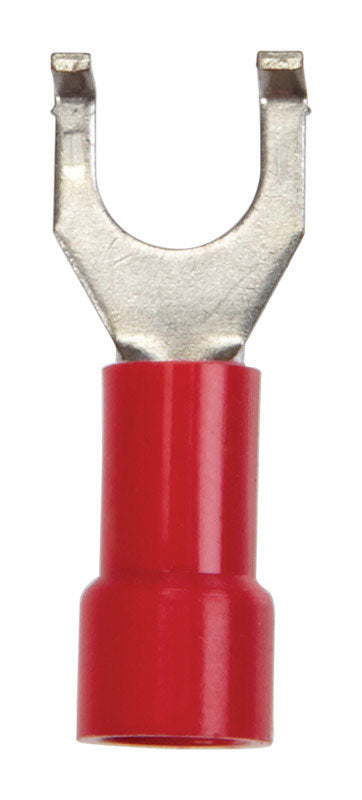 Jandorf Commercial Terminal Flange Vinyl 22-18 AWG No. 10 Red 5 pk