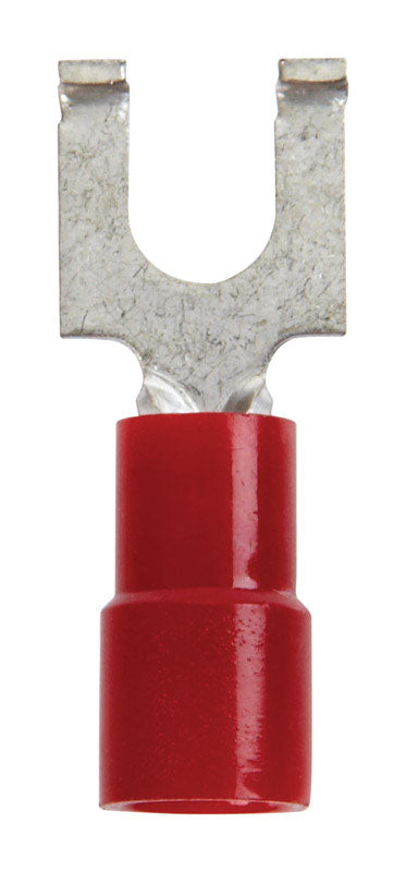 Jandorf Commercial Terminal Flange Vinyl 22-18 AWG No. 6 Red 5 pk