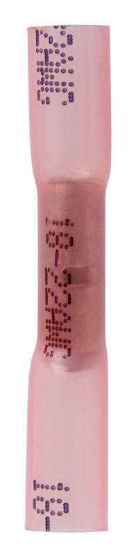 Jandorf Commercial Terminal Butt Splice Copper 22-18 AWG Red 2 pk