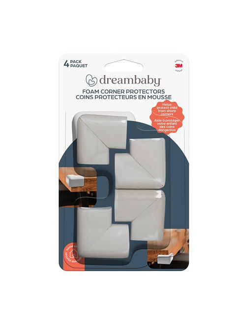 Dreambaby L1302 Classic Corner Protector, Foam, Gray
