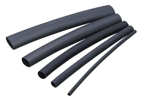 GB 3/8 in. Dia. Black Heat Shrink Tubing 3