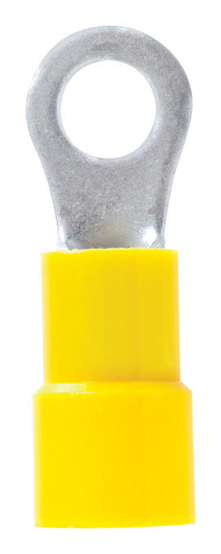 Jandorf Commercial Terminal Ring Vinyl 12-10 AWG No. 10 Yellow 5 pk