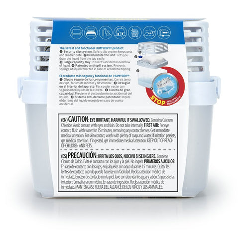 Humydry USA22100C6 Premium Moisture Absorber Device, 15.9 oz, Neutral