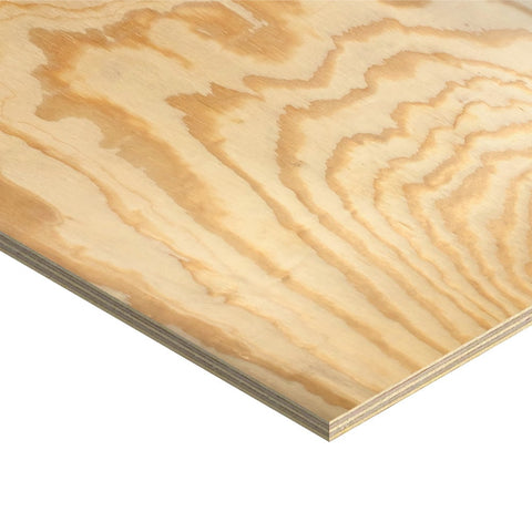 1/2 In. x 4 Ft. x 4 Ft. B.C. Pine Plywood Exterior