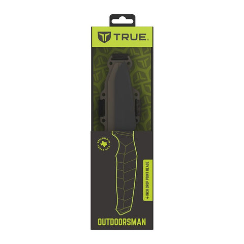 True TRU-FXK-0001 Knife, 4 in L Blade, Stainless Steel Blade