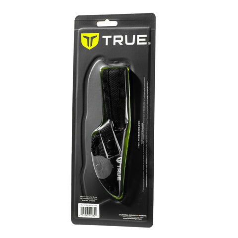 True NEKKID Series TRU-FXK-1020 Fixed Blade Knife, 2.4 in L Blade, Stainless Steel Blade, Skeletal Handle, Black Handle
