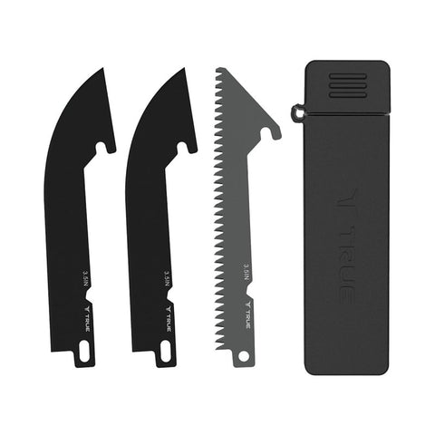 True TRU-FMK-1007 Replacement Blade Pack, 3-1/2 in, Stainless Steel, 2-Point