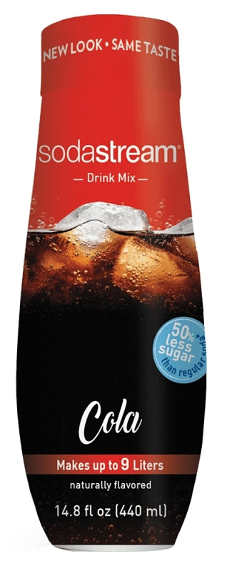 Sodastream Classics Series 1424220012 Soda Drink Mix, Water, Cola, 14.9 fl-oz Bottle