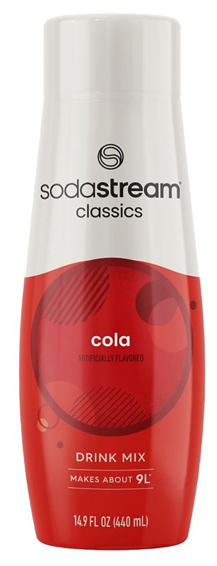 Sodastream Classics 1424220012 Soda Drink Mix, Water, Cola, 14.9 fl-oz Bottle