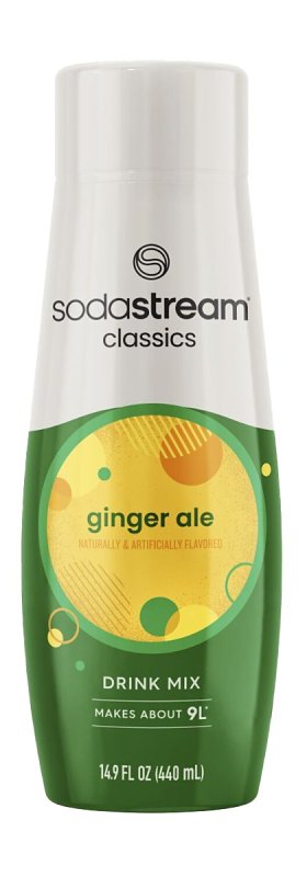 Sodastream Classics 1424201012 Soda Drink Mix, Water, Ginger Ale, 14.9 fl-oz Bottle