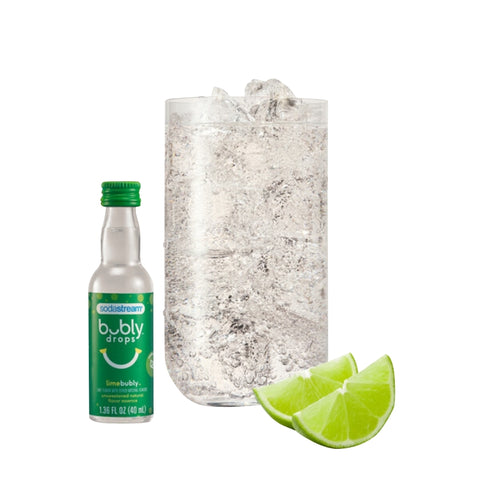 Sodastream bubly drops 1025211010 Soft Drink, Lime, 40 mL Bottle, Pack of 6