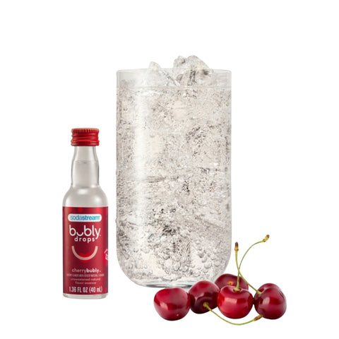 Sodastream bubly drops 1025225010 Soft Drink, Cherry, 40 mL Bottle, Pack of 6