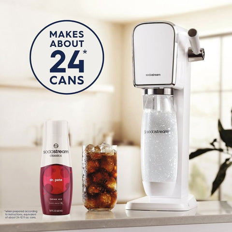 Sodastream Classics Series 1424222012 Soda Drink Mix, Water, Dr. Pete, 14.9 fl-oz Bottle
