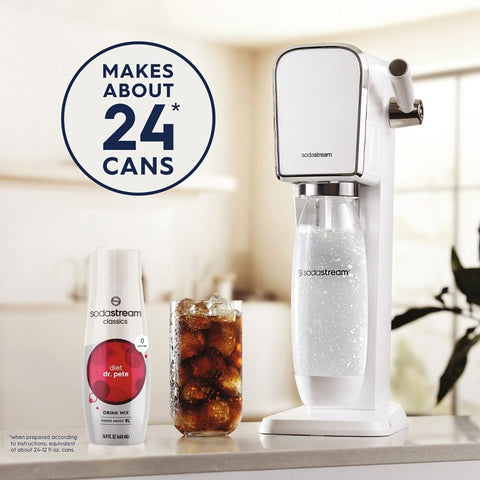 Sodastream Classics 1424223012 Soda Drink Mix, Water, Diet Dr. Pete, 14.9 fl-oz Bottle