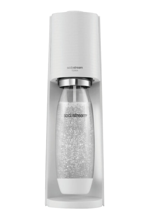 Sodastream TERRA Series 1012811010 Sparkling Water Maker Kit, 1 L Bottle, White, Pack of 2