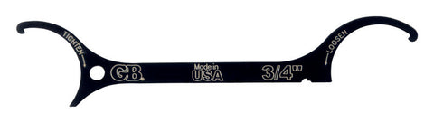 Gardner Bender 3/4 in. x 3/4 in. SAE Steel Locknut Wrench