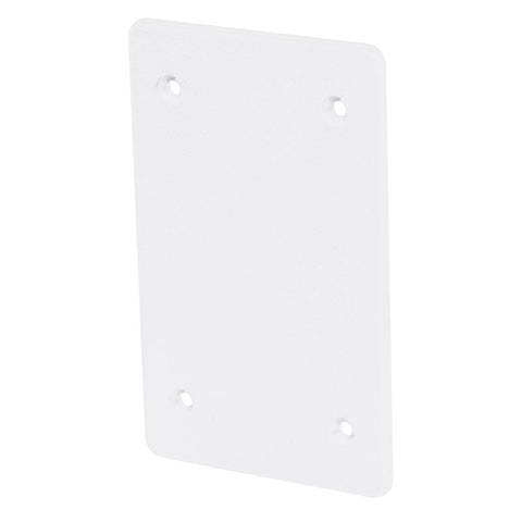 Sigma Engineered Solutions Rectangle Plastic 1 gang 4.63 in. H X 2.87 in. W Flat Box Cover