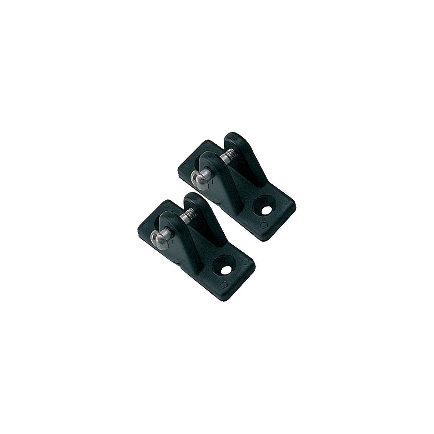 Nylon Angled Deck Hinge(Black) – Shell Lumber and Hardware