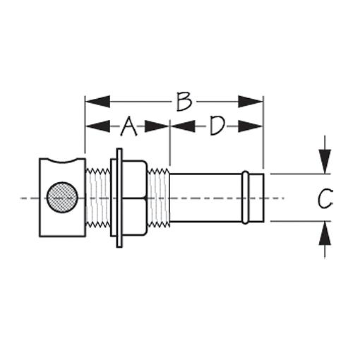 Straight Gas Tank Vent, Stainless – Shell Lumber and Hardware