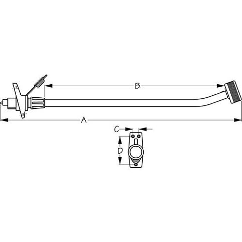 Sea-Dog 400015 LED Removable All Around Light, 18″