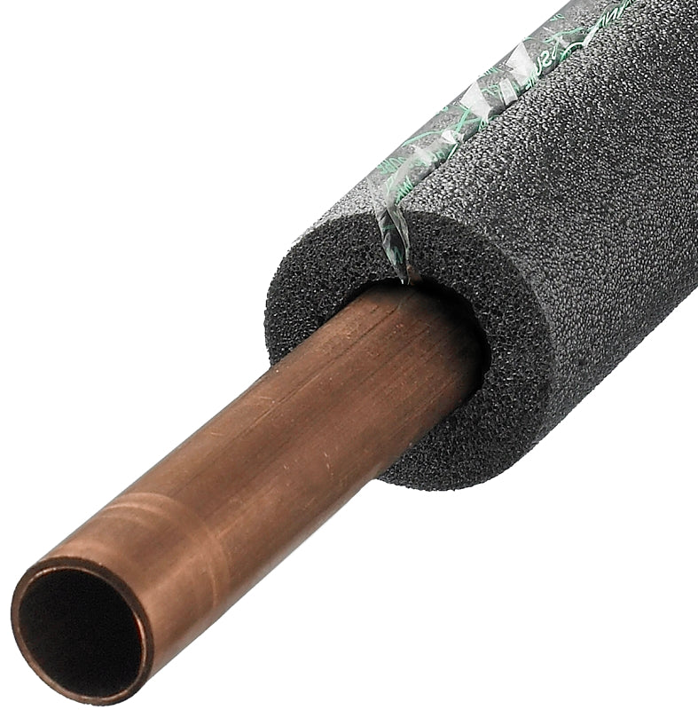 Insulation Shells Frost King 5S11XB6 Pipe Insulation, 7/8 in Dia, 6 ft L, Foam, 3/4 in C ...