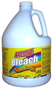 LA's TOTALLY AWESOME 32 Bleach Liquid, Lemon, Pack of 6