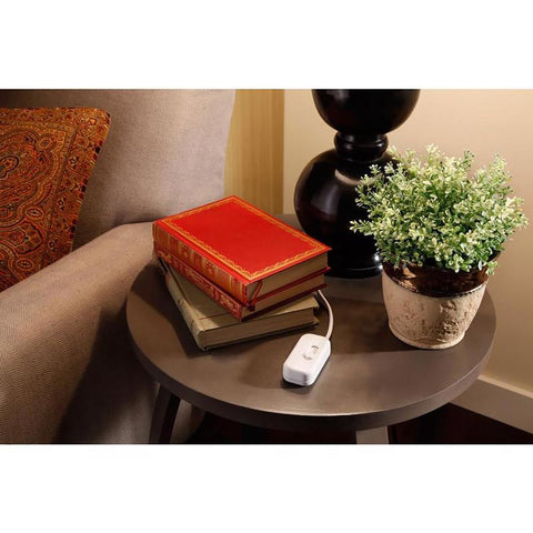 Lutron Credenza Black 100 W Plug-In Dimmer Switch 1 pk