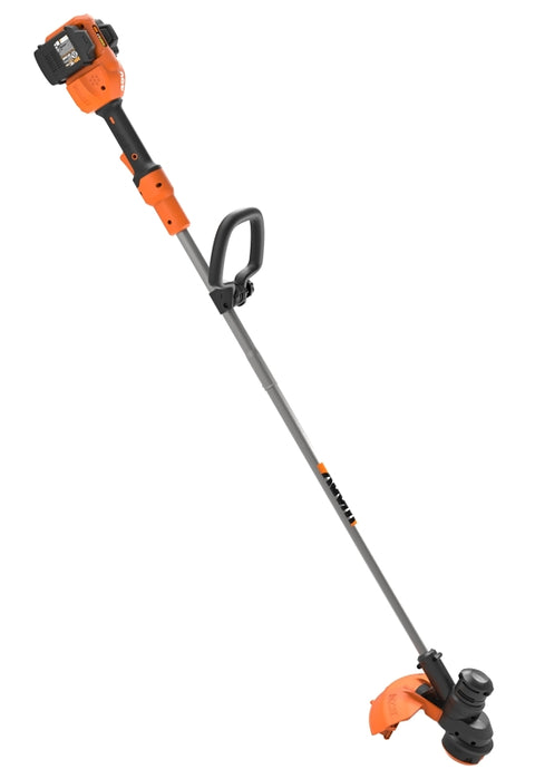 Worx WG183 Cordless String Trimmer, Battery Included, 2 Ah, 40 V, 0.065 in Dia Line, Adjustable, Auxiliary Handle