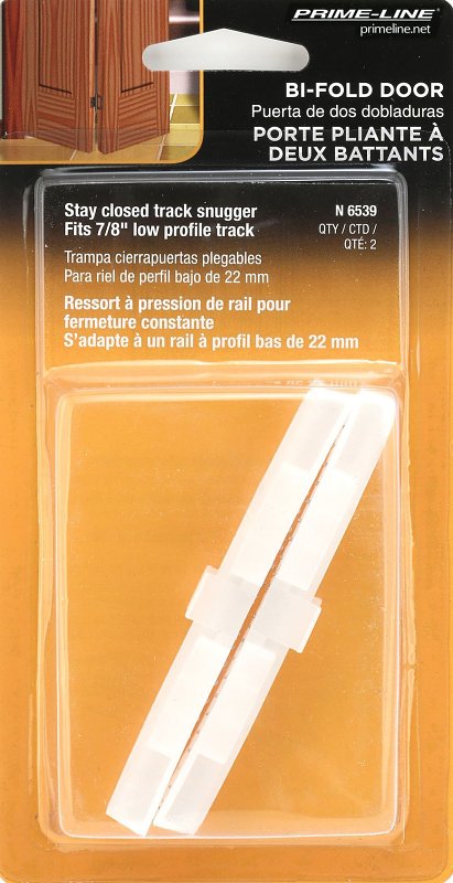 Prime-Line N 6539 Door Snugger, Nylon/Plastic, Top