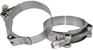 Green Leaf TC331 Heavy-Duty Hose Clamp, 3.31 to 3.62 in Hose, 300 Stainless Steel