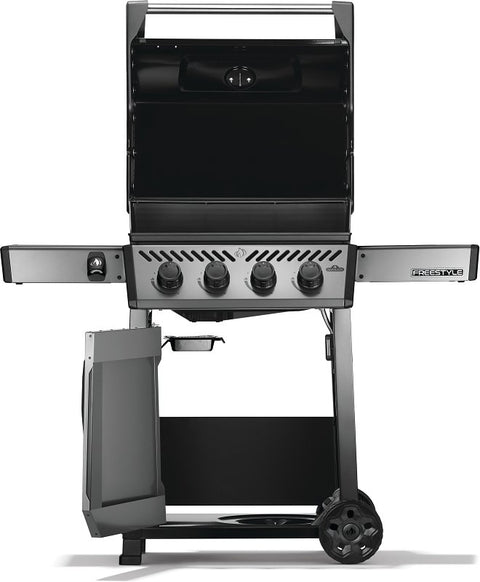 Napoleon Freestyle 425 Series F425DPGT Gas Grill, 38,000 Btu, Propane, 4-Burner, 425 sq-in Primary Cooking Surface