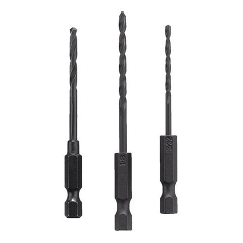 DeWalt Black Oxide Hex No. 6 in. Dia. Drill and Driver 1 pc.