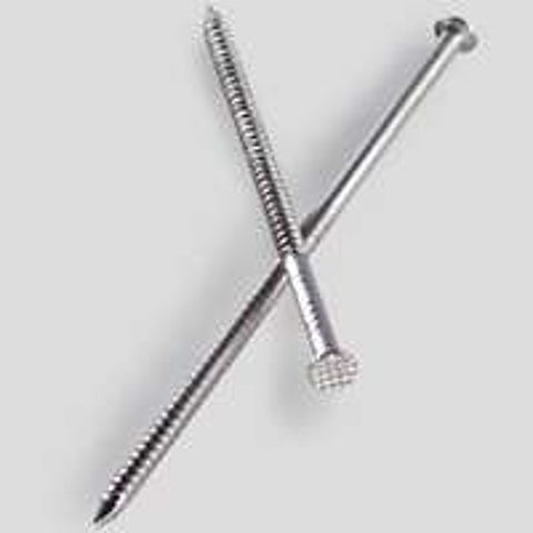 Simpson Strong-Tie S8SND1 Siding Nail, 8D, 2-1/2 in L, 304 Stainless Steel, Full Round Head, Annular Ring Shank, 1 lb