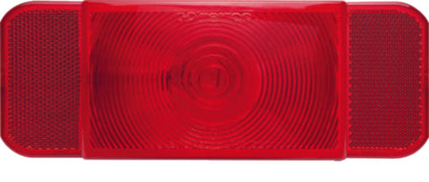 Optronics AST61BP Red Replacement Lens - Driver Side