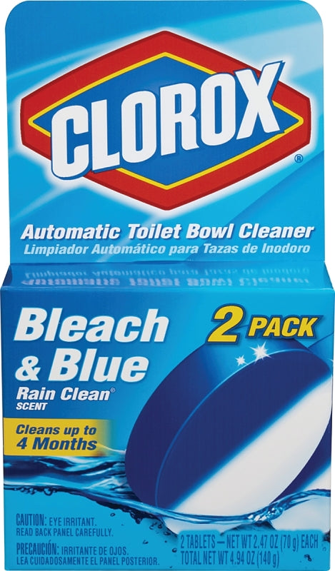 Clorox 30900 Toilet Bowl Cleaner, Solid, Citrus, Floral, Dark Blue, Pack of 6
