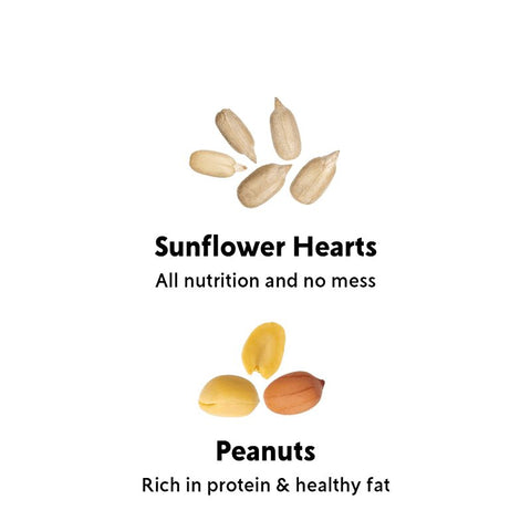 Feathered Friend Shell-less Select 14400 Sunflower Kernel Wild Bird Food, 20 lb, Premium, Blended, Bag